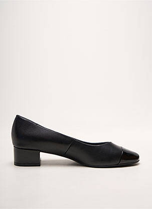 Pantofi cu toc material neted toc de 4 la 6 cm negru EMILIE KARSTON femeie