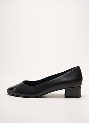 Pantofi cu toc material neted toc de 4 la 6 cm negru EMILIE KARSTON femeie