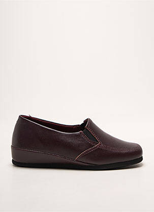 Papuci/pantofi de casă toc plat până la 3 cm violet ROHDE femeie