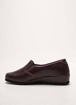 Papuci/pantofi de casă toc plat până la 3 cm violet ROHDE femeie