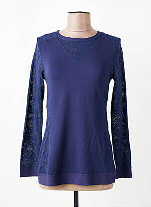 Tricou mâneci lungi mâneci lungi albastru SUGGEST femeie