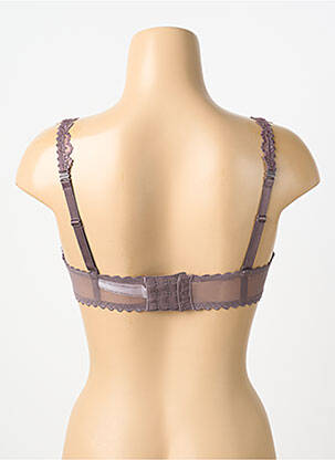 Sutien efect material satinat top sutien modelat violet MARIE JO femeie