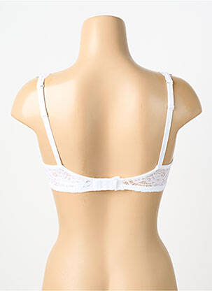 Sutien efect material satinat top sutien modelat alb MARIE JO femeie