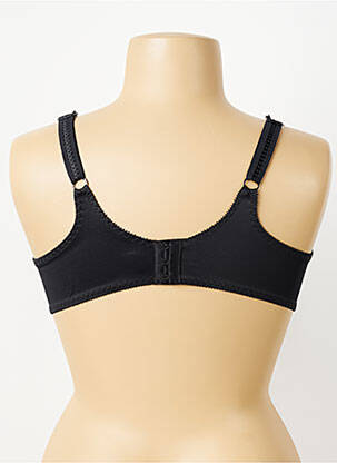 Sutien efect material satinat sutien cupe întregi cu decolteu înalt negru EMPREINTE femeie