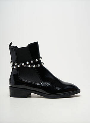 Botine/ghete toc mic toc plat până la 3 cm negru TAMARIS femeie