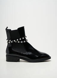 Botine/ghete toc mic toc plat până la 3 cm negru TAMARIS femme