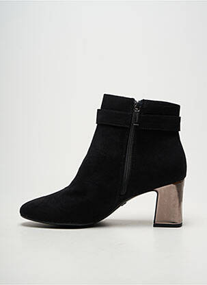 Botine/ghete toc pătrat toc de 7 la 9 cm negru TAMARIS femeie