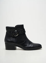 Botine/ghete toc mic toc de 4 la 6 cm negru SWEET femme