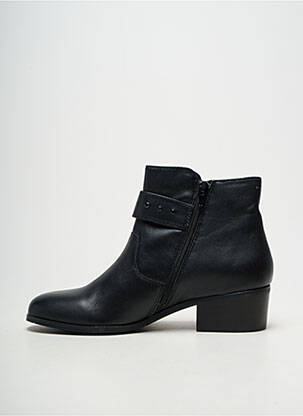 Botine/ghete toc mic toc de 4 la 6 cm negru SWEET femeie