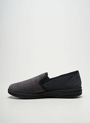 Papuci/pantofi de casă vârf rotund vârf rotund negru FARGEOT homme