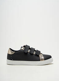 Adidași material neted toc plat până la 3 cm negru LES TROPEZIENNES PAR M.BELARBI femme
