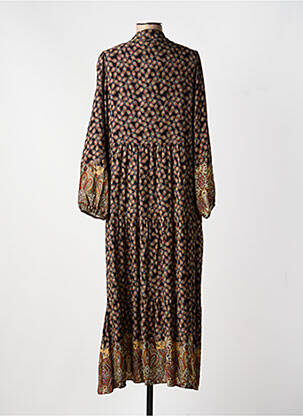 Rochie lungă mâneci lungi mâneci lungi negru LA FEE MARABOUTEE femeie