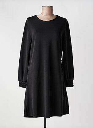 Rochie scurtă mâneci lungi mâneci lungi negru MD'M femeie