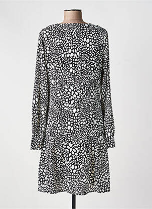Rochie scurtă mâneci lungi mâneci lungi negru MARBLE femeie