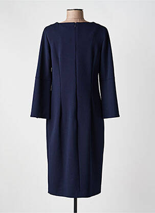Rochie midi mâneci 3/4 mâneci 3/4 albastru FRANK WALDER femeie