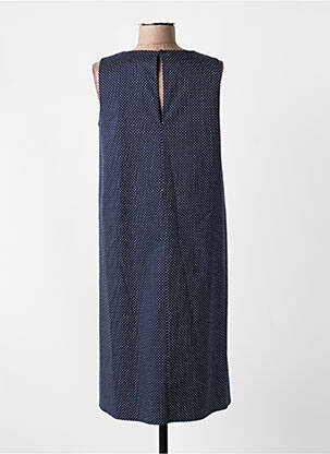 Rochie midi fără mâneci fără mâneci albastru ORTO BOTANICO femeie