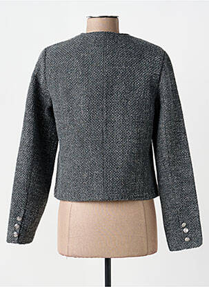 Jachete elegante buzunare gri JULIE GUERLANDE femeie