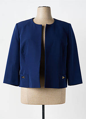 Bolero guler rotund albastru ESTEL COLLECTION femme