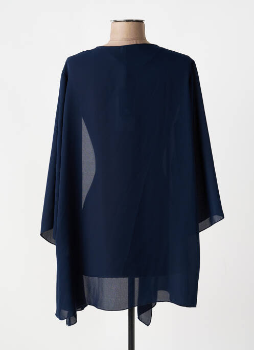 Vestă cu mâneci lungi mâneci 3/4 albastru DIAMBRE femme