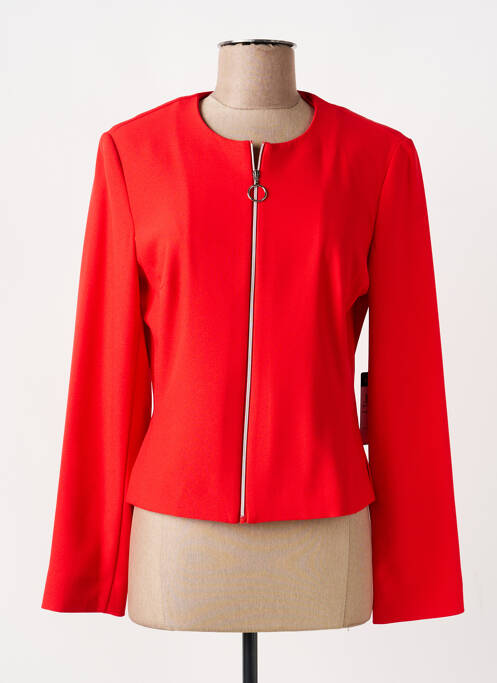 Jachete elegante țesătură crep roșu BETTY BARCLAY femme