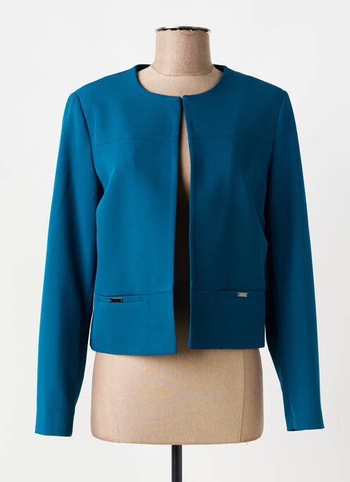 Jachete elegante țesătură crep verde GREGORY PAT femme