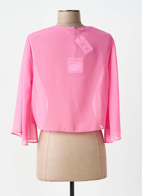 Vestă cu mâneci lungi mâneci 3/4 roz VERA MONT femme