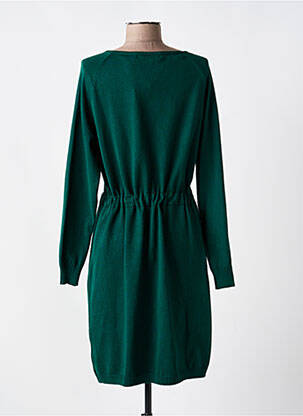Rochie pulover elasticitate mâneci lungi verde MD'M femeie