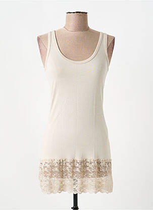 Jupon/fond de rochie broderie bej RINASCIMENTO femeie