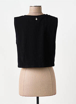 Top țesătură jersey fără mâneci negru LOLITAS&L femeie
