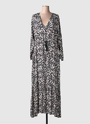 Rochie lungă mâneci lungi mâneci lungi negru LA FEE MARABOUTEE femeie