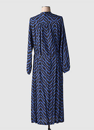 Rochie lungă mâneci lungi mâneci lungi albastru LA FEE MARABOUTEE femeie