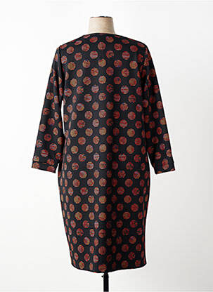 Rochie midi mâneci lungi mâneci lungi negru FRANCE RIVOIRE femeie