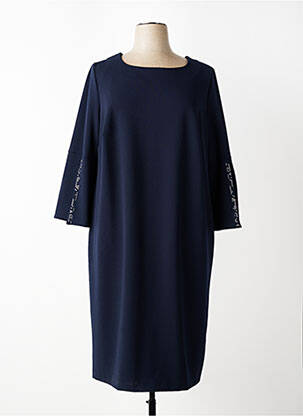Rochie midi mâneci lungi mâneci lungi albastru FRANK WALDER femeie