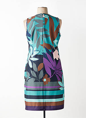 Rochie midi fără mâneci fără mâneci verde GREGORY PAT femeie