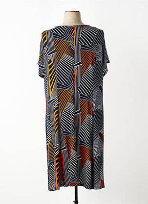 Rochie midi mâneci scurte mâneci scurte negru FRANCE RIVOIRE femeie