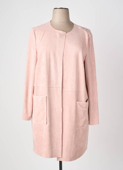 Jachete casual guler rotund roz BETTY BARCLAY femme