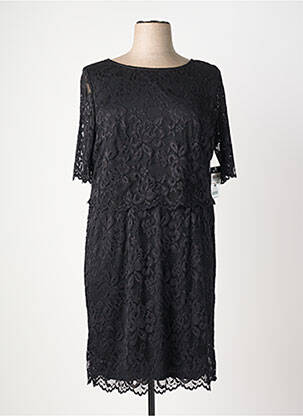 Rochie midi mâneci 3/4 mâneci 3/4 negru VERA MONT femeie