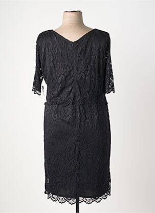 Rochie midi mâneci 3/4 mâneci 3/4 negru VERA MONT femeie