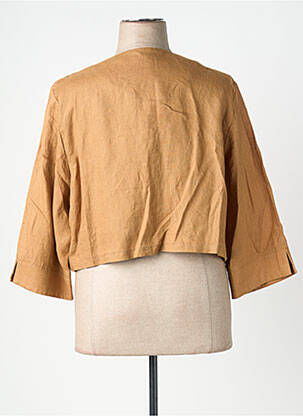Jachete casual guler rotund maro DIANE LAURY femeie