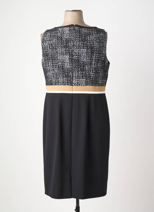 Rochie midi fără mâneci fără mâneci negru VERA MONT femme