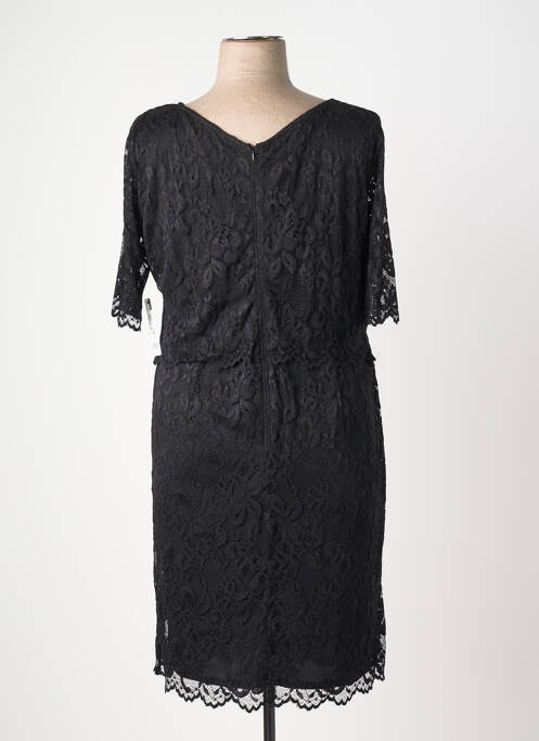 Rochie midi mâneci 3/4 mâneci 3/4 negru VERA MONT femme