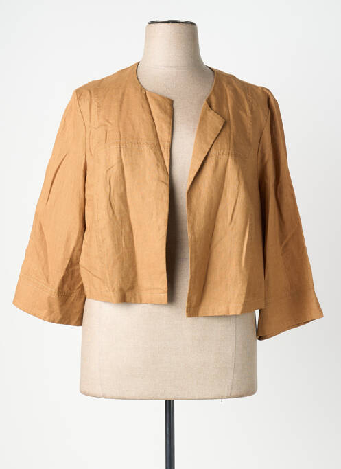 Jachete casual guler rotund maro DIANE LAURY femme