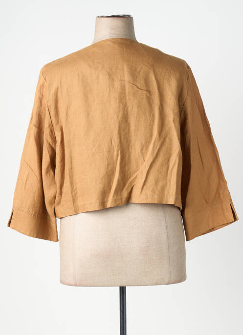 Jachete casual guler rotund maro DIANE LAURY femme