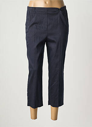 Pantalon 7/8 elasticitate mărime normală albastru QUATTRO femeie