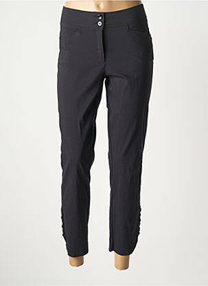Pantalon 7/8 țesătură poplin mărime normală negru QUATTRO femeie