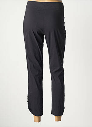 Pantalon 7/8 țesătură poplin mărime normală negru QUATTRO femeie