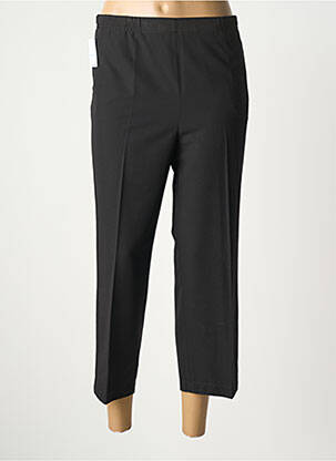 Pantalon trei sferturi elasticitate mărime normală negru QUATTRO femeie