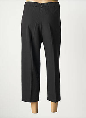Pantalon trei sferturi elasticitate mărime normală negru QUATTRO femeie
