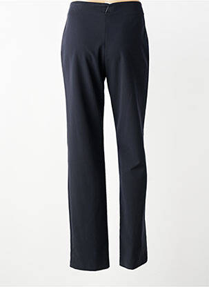 Pantalon drept închidere cu fermoar sub clapetă cu nasturi negru QUATTRO femeie