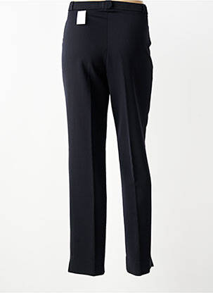 Pantalon drept închidere cu fermoar sub clapetă cu nasturi negru QUATTRO femeie